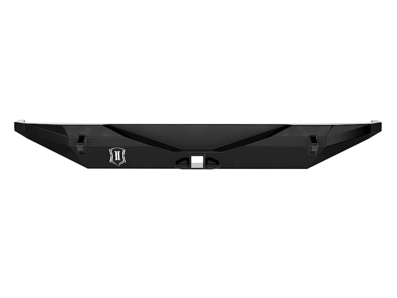 Icon 2018+ Jeep Wrangler JL Pro Series Rear Bumper w/Hitch/Tabs - Mammoth Racing -