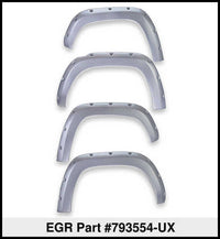 EGR 19-22 Ford Ranger Painted To Code Ingot Traditional Bolt-On Look Fender Flares Silver Set Of 4 - Mammoth Racing -