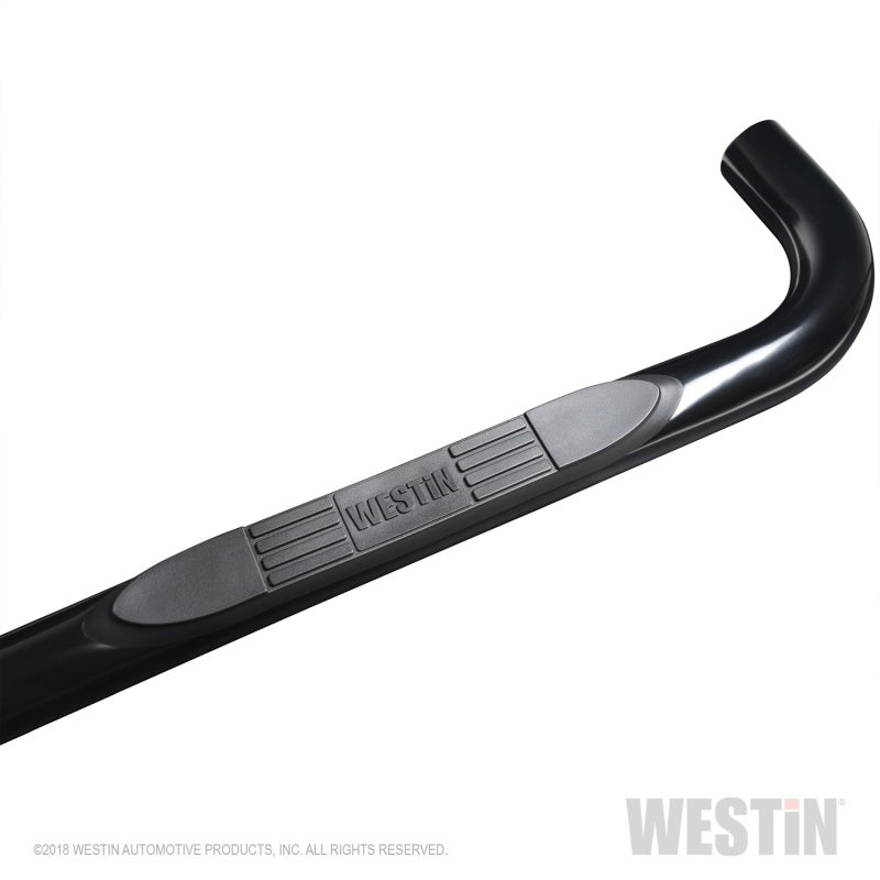 Westin 2019 Chevrolet Silverado/Sierra 1500 Crew Cab E-Series 3 Nerf Step Bars - Black - Mammoth Racing -