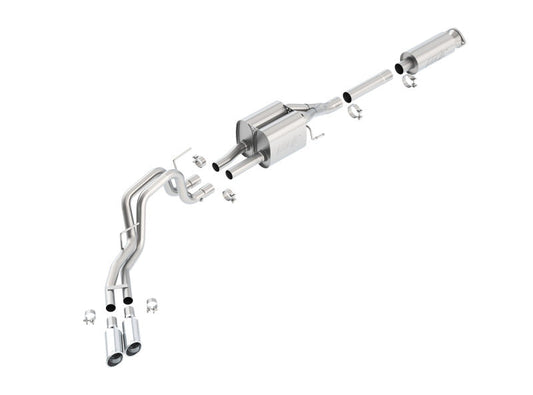 Borla 10-12 Ford F-150 Raptor 6.2L V8 2/4WD AT Touring SS Catback Exhaust - My Store