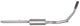Gibson 05-07 Dodge Dakota Laramie 3.7l 3in Cat-Back Single Exhaust - Aluminized - Mammoth Racing -