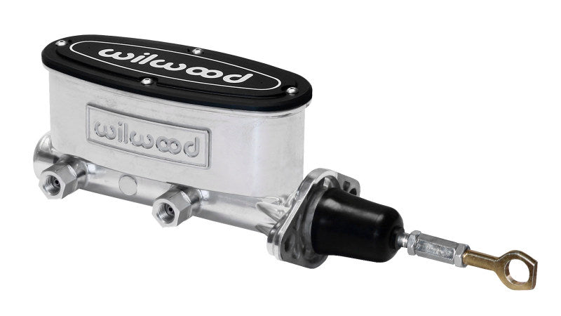 Wilwood High Volume Tandem M/C - 7/8in Bore Ball Burnished-W/Pushrod - Early Mustang - My Store