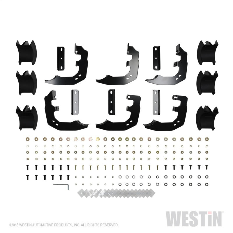 Westin 19-20 Ram 1500 Quad Cab (Excludes Ram 1500 Classic) PRO TRAXX 4 Oval Nerf Step Bars - Black - Mammoth Racing -