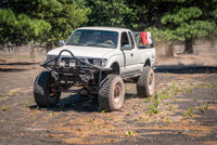KC HiLiTES SlimLite 6in. LED Light 50w Spot Beam (Pair Pack System) - Black - Mammoth Racing -