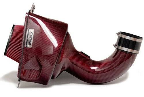 Corsa 14-19 Chevy Corvette 6.2L (Non Z06) Closed Box Air Intake w/ DryTech Filter-Carbon Fiber - Mammoth Racing -