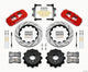 Wilwood Aero4 Rear Kit 14.00 Drilled Red 2007-2011 BMW E90 Series w/Lines - My Store