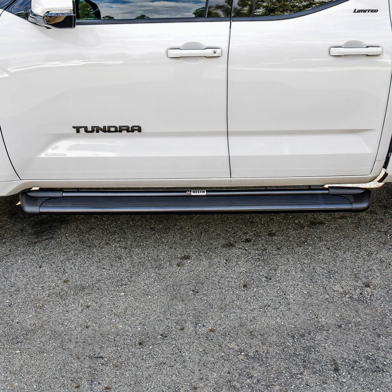 Westin Sure-Grip Aluminum Running Boards 79 in - Black - Mammoth Racing -