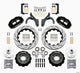 Wilwood Narrow Superlite 6R Front Hub Kit 14.00in Drilled 59-64 Chevy Impala / 63-64 Corvette - Mammoth Racing -