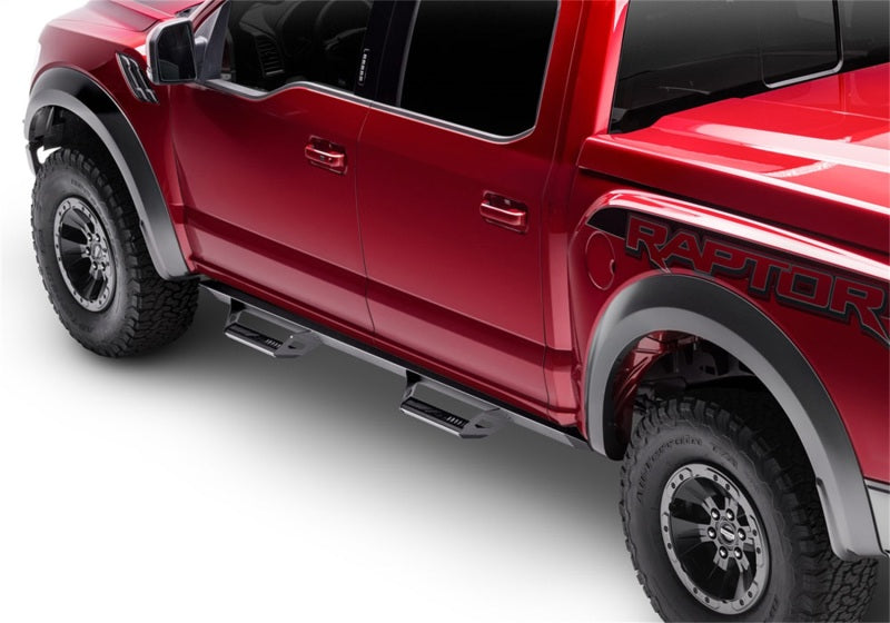 N-Fab Predator Pro Step System 2017 Ford F-250/F-350 SuperDuty SuperCab - Tex. Black - Mammoth Racing -