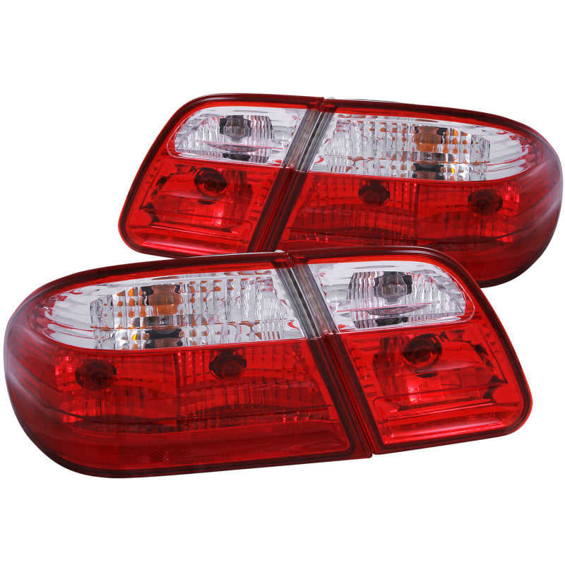 ANZO 1996-2002 Mercedes Benz E Class W210 Taillights Red/Clear G2 - Mammoth Racing -