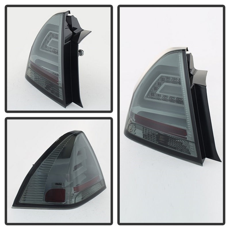 Spyder Chevy Impala 2006-2013 LED Tail Lights Smoke ALT-YD-CHIP06-LED-SM - Mammoth Racing -