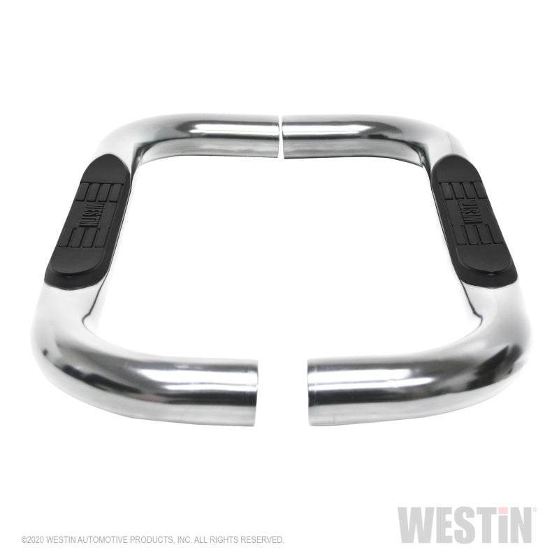 Westin 19-20 Chevy/GMC Silverado/Sierra 1500 Regular Cab E-Series 3 Nerf Step Bars - Stainless Steel - Mammoth Racing -