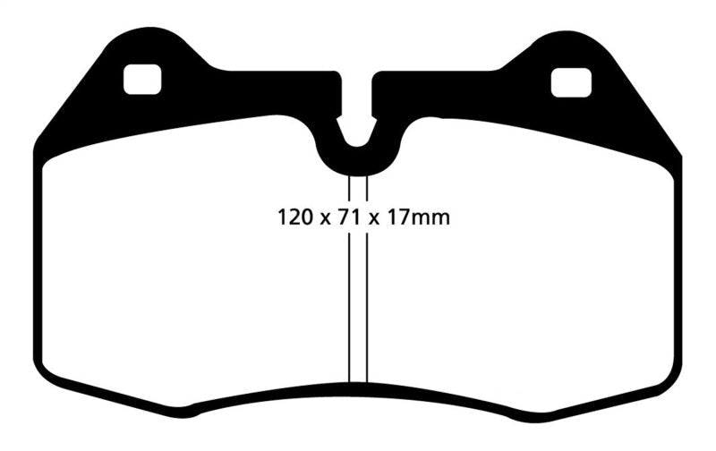 EBC 94-99 BMW M5 3.8 (E34) Redstuff Front Brake Pads - My Store