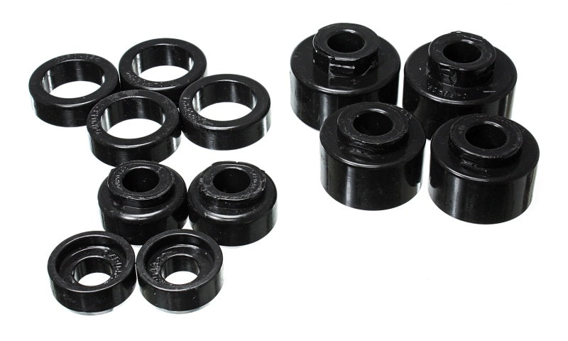 Energy Suspension 2005-07 Ford F-250/F-350 SD 2/4WD Reg Cab Body Mount Set - Black - My Store