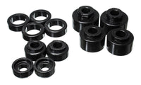 Energy Suspension 2005-07 Ford F-250/F-350 SD 2/4WD Reg Cab Body Mount Set - Black - My Store