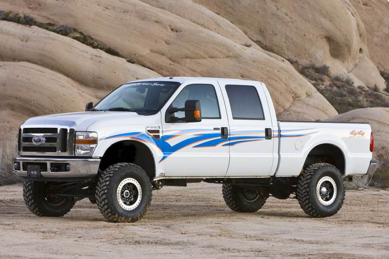 Fabtech 08-15 Ford F250 4WD 6in 4Link Sys w/Coils & Dlss Shks - Mammoth Racing -