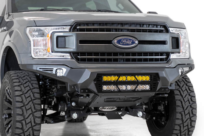 Addictive Desert Designs 18-20 Ford F-150 Bomber Front Bumper w/ Dual 20IN LED Mounts - My Store