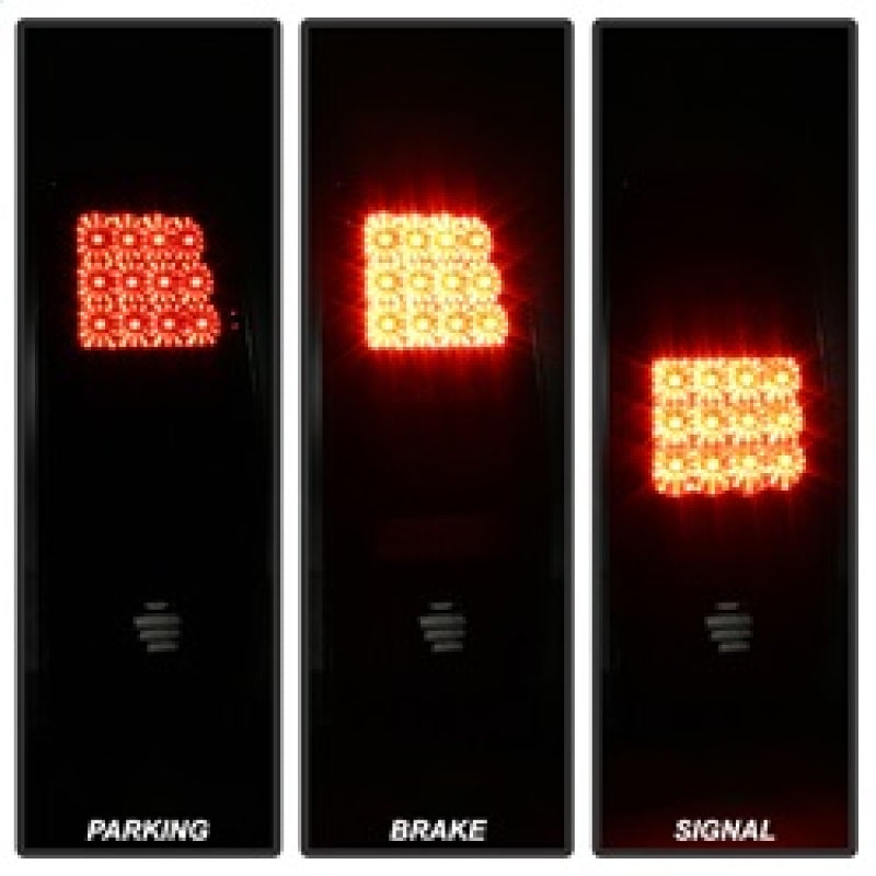 Spyder Chevy Suburban/Tahoe 1500/2500 00-06 LED Tail Lights Black Smoke ALT-YD-CD00-LED-BSM - Mammoth Racing -