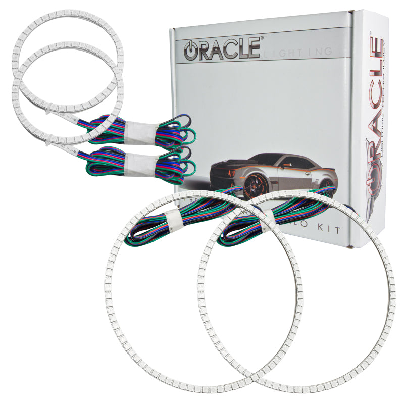 Oracle Porsche Cayenne 03-06 Halo Kit - ColorSHIFT w/ Simple Controller - Mammoth Racing -