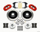 Wilwood Narrow Superlite 6R Front Hub & 1PC Rtr Kit 12.88in Dril -Red WWE ProSpindle - Mammoth Racing -