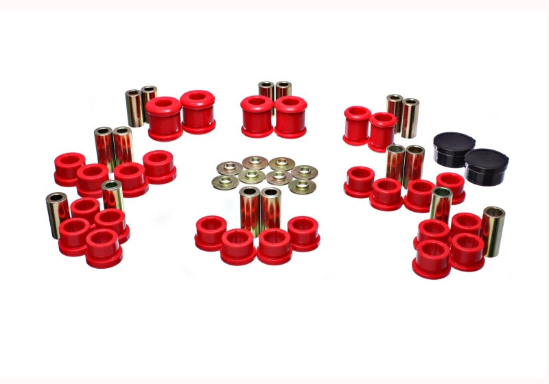 Energy Suspension 2016 Mazda Miata Red Rear Control Arm Bushing Set - Mammoth Racing -