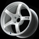 Advan TC4 17x9.0 +63 5-114.3 Racing White Metallic & Ring Wheel - My Store