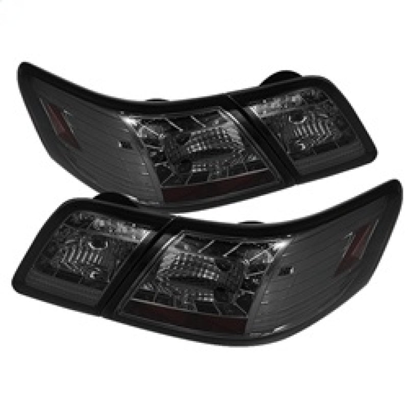 Spyder Toyota Camry (does not fit the Hybrid)07-09 LED Tail Lights Smoke ALT-YD-TCAM07-LED-SM - Mammoth Racing -