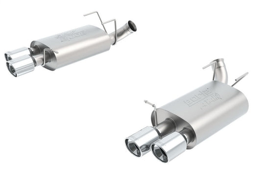 Borla 13-14 Mustang Shelby GT500 GT 5.8L V8 RWD Dual Split Rear Exit ATAK Exhaust Rear Section Only - My Store