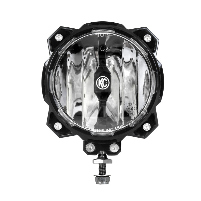 KC HiLiTES 6in. Pro6 Gravity LED Light 20w Single Mount Sae/ece Driving Beam (Single) - Mammoth Racing -