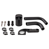 Mishimoto 2015+ BMW F8X M3/M4 Baffled Oil Catch Can - Wrinkle Black - Mammoth Racing -