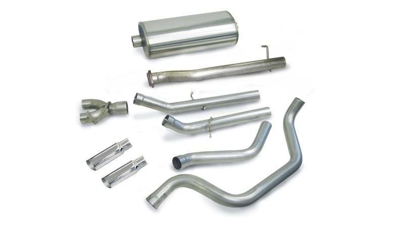 Corsa/dB 99-07 Chevrolet Silverado Reg. Cab/Long Bed 1500 4.8L V8 Polished Sport Cat-Back Exhaust - Mammoth Racing -