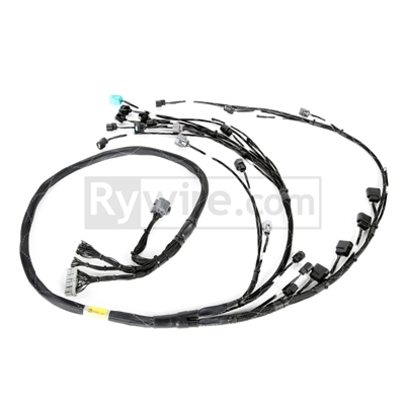 Rywire Honda K-Series Tucked Budget Engine Harness w/OBD2 02-04 RSX K20 Sensor/Firewall VSS - Mammoth Racing -
