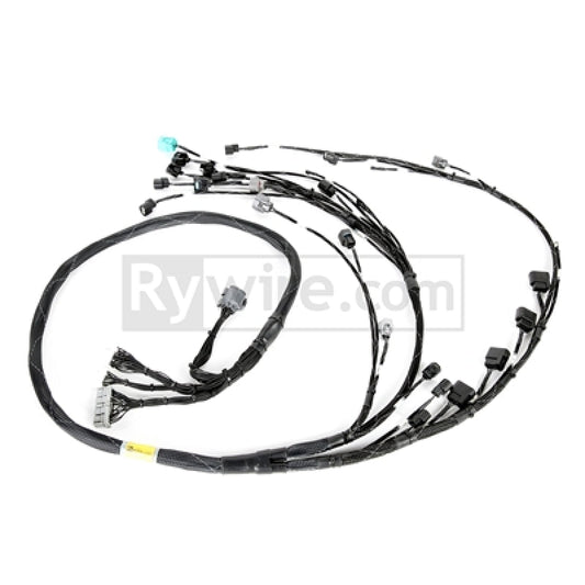 Rywire Honda K-Series Tucked Budget Engine Harness w/OBD2 02-04 RSX K20 Sensor/Headlights VSS - Mammoth Racing -