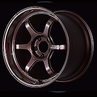 Advan R6 18x9.0 +25 5-114.3 Racing Copper Bronze Wheel - My Store