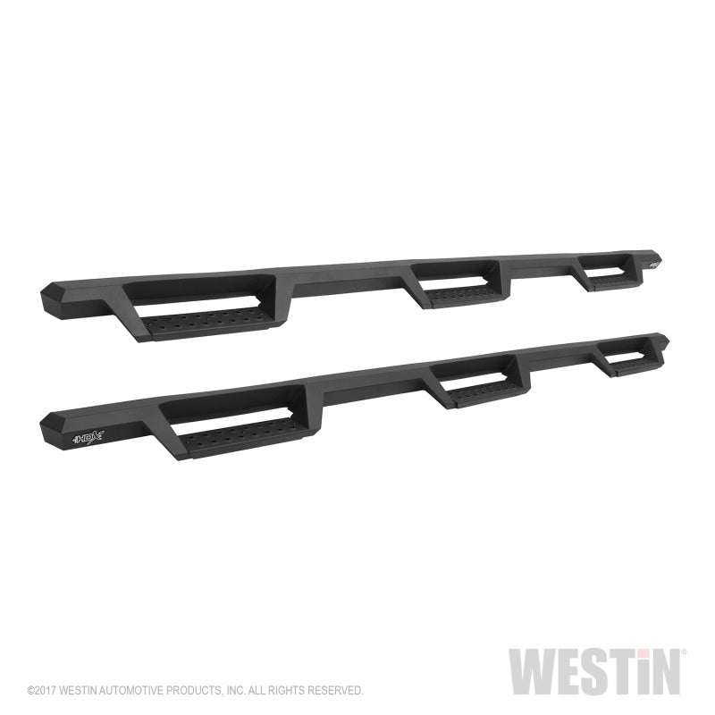 Westin 10-18 RAM 2500/3500 CC 8ft Bed Excl. Dually HDX Drop W2W Nerf Step Bars - Tex. Blk - Mammoth Racing -