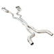 Kooks 10-15 Chevy Camaro Ss/zl1/1le 3in Cat Back w/ 4in Slash Cut Black Tips - Mammoth Racing -
