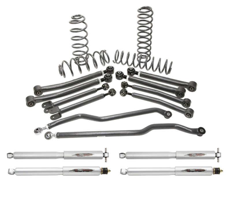 Belltech 07-17 Wrangler Rubicon Unlimited JK 4dr 4in. Lift Lift Kit - Mammoth Racing -