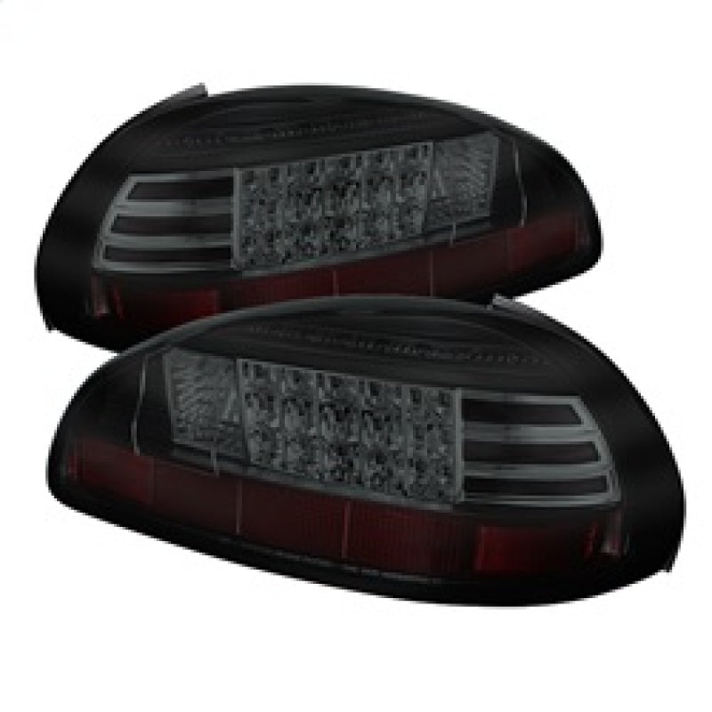 Spyder Pontiac Grand Prix 97-03 LED Tail Lights Black Smoke ALT-YD-PGP97-LED-BSM - Mammoth Racing -