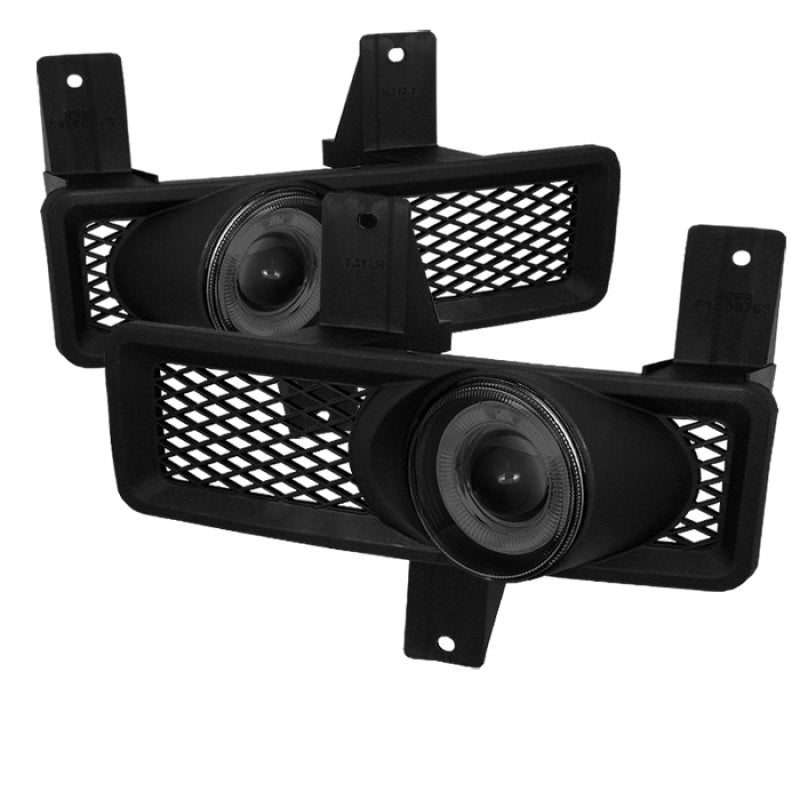 Spyder Ford F150 97-98/F250 LD 97-98 Halo Projector Fog Lights w/swch Clear FL-P-FF15097-HL - Mammoth Racing -