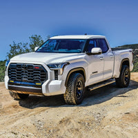 Westin 2022 Toyota Tundra Dbl Cab & Crew Max R5 Nerf Step Bars - Textured Black - Mammoth Racing -