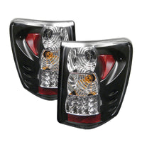 Spyder Jeep Grand Cherokee 99-04 LED Tail Lights Version 2 Black ALT-YD-JGC99-LED-BK-G2 - Mammoth Racing -