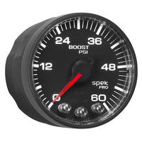 Autometer Spek-Pro 52.4mm 0-60 PSI Digital Stepper Motor Boost Gauge - My Store
