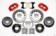 Wilwood Narrow Superlite 4R Rear P-Brk Kit 12.88in Drilled Red Chevy C-10 2.42 Offset 5-lug - Mammoth Racing -