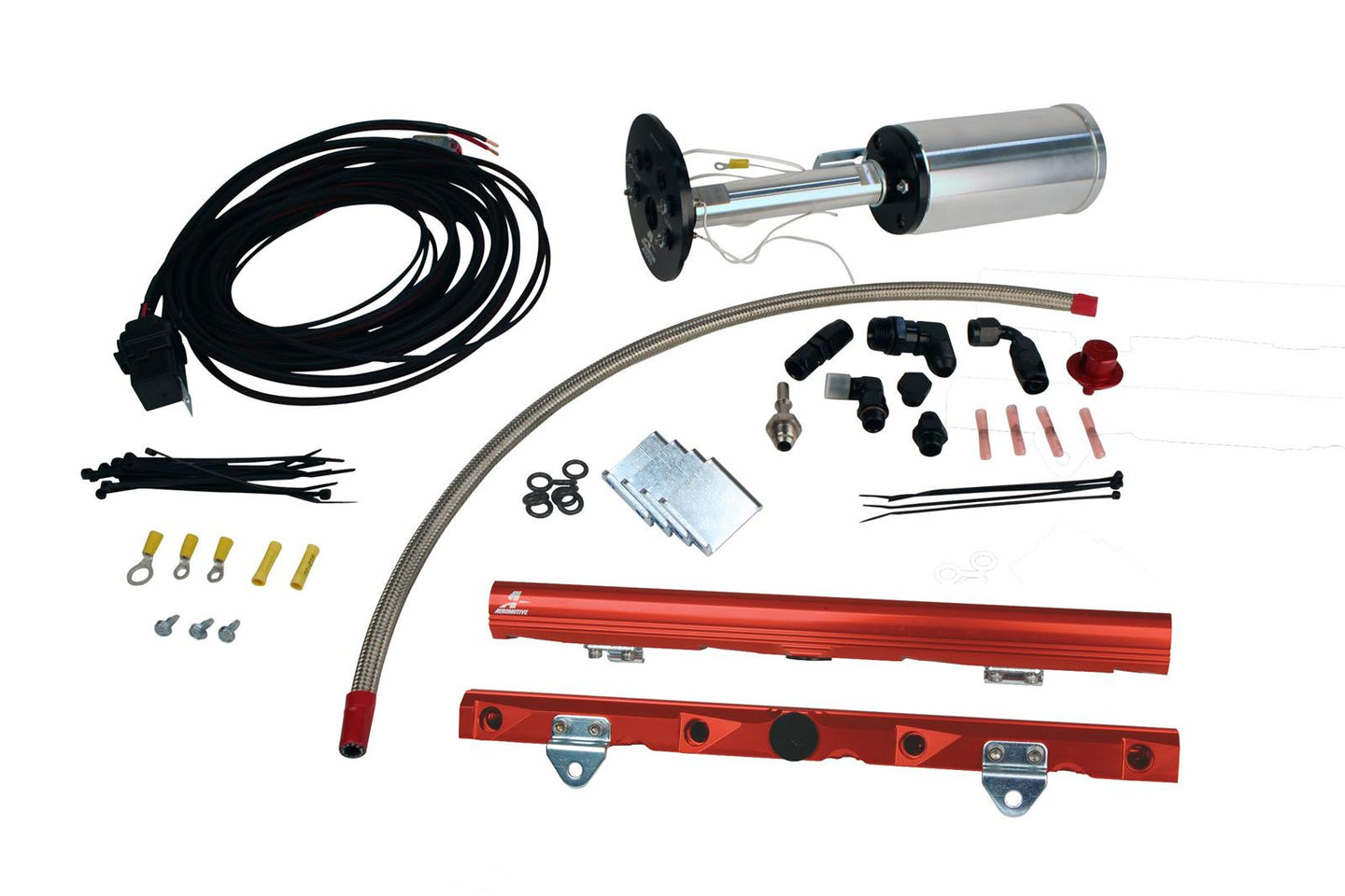 Aeromotive C6 Corvette Fuel System - Eliminator/LS7 Rails/Wire Kit/Fittings - My Store