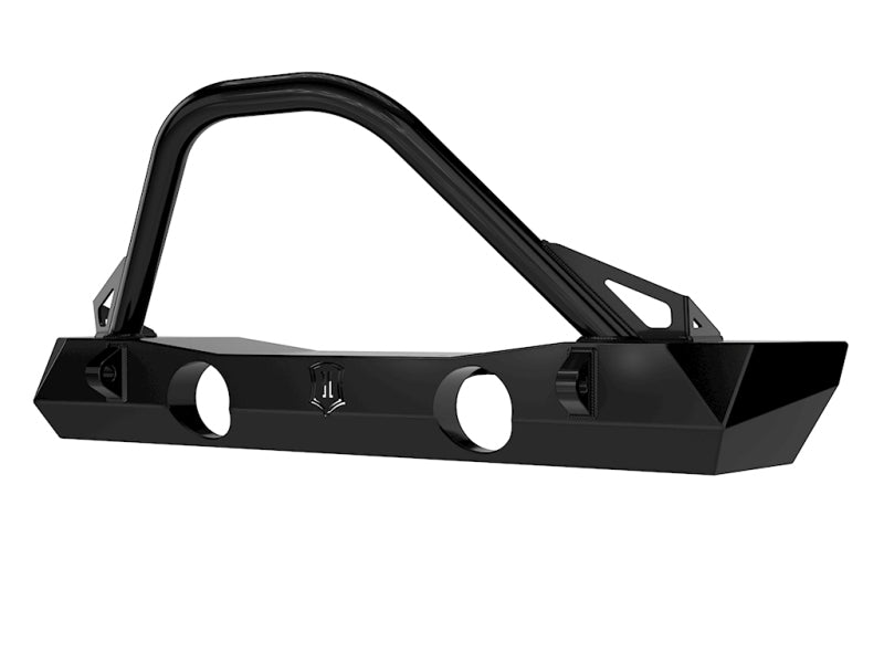 Icon 07-18 Jeep Wrangler JK Pro Series Front Bumper w/Bar/Tabs - Mammoth Racing -