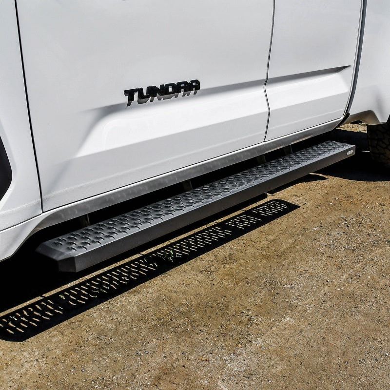 Westin Grate Steps Running Boards 79 in - Textured Black - Mammoth Racing -