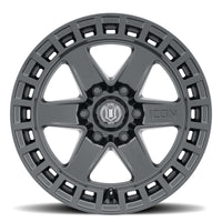 Icon Raider 17x8.5 6x120 0mm Offset 4.75in BS Satin Black Wheel - Mammoth Racing -