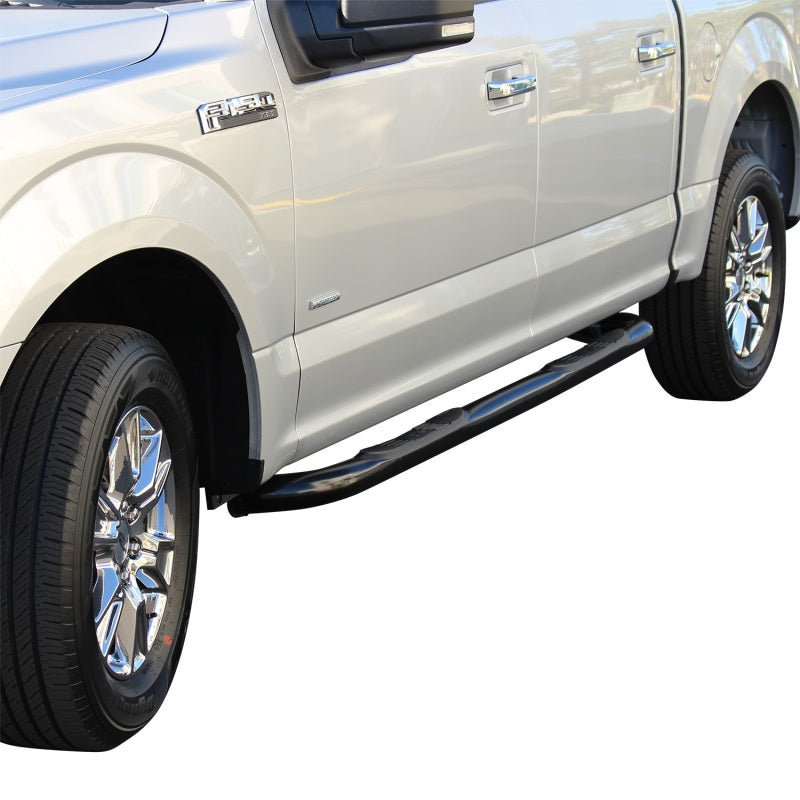 Westin 2015-2018 Ford F-150 SuperCrew Signature 3 Nerf Step Bars - Black - Mammoth Racing -
