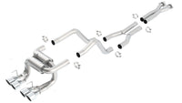 Borla 06-11 Chevrolet Corvette ZR1/Z06 6.2/7.0L 8cyl ATAK SS Catback Exhaust - My Store