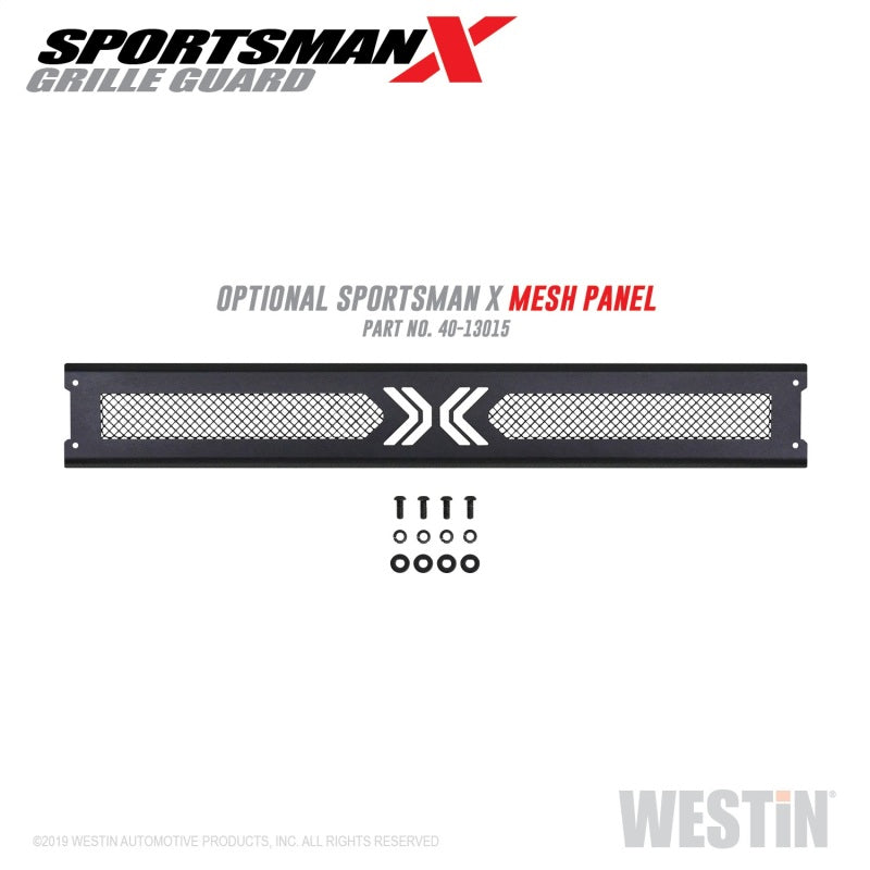 Westin 19-21 Chevy 1500 Sportsman X Grille Guard - Textured Black (Excl. 2019 Silverado LD) - Mammoth Racing -